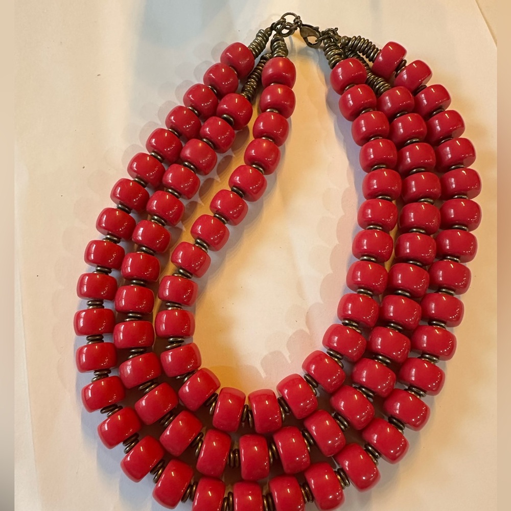 Hot pink Barbie core  premier design necklace